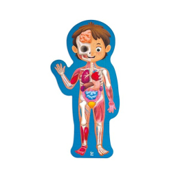 Hape Puzzle Corpo Umano 50 Pezzi – Anatomia per Bambini