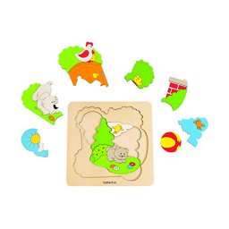 Hape Puzzle Discovery Giardino in Legno