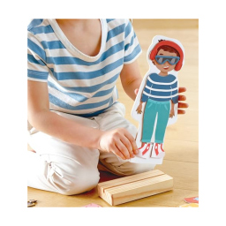 Hape Puzzle Magnetico da Vestire – 62 Pezzi per Piccoli Stilisti