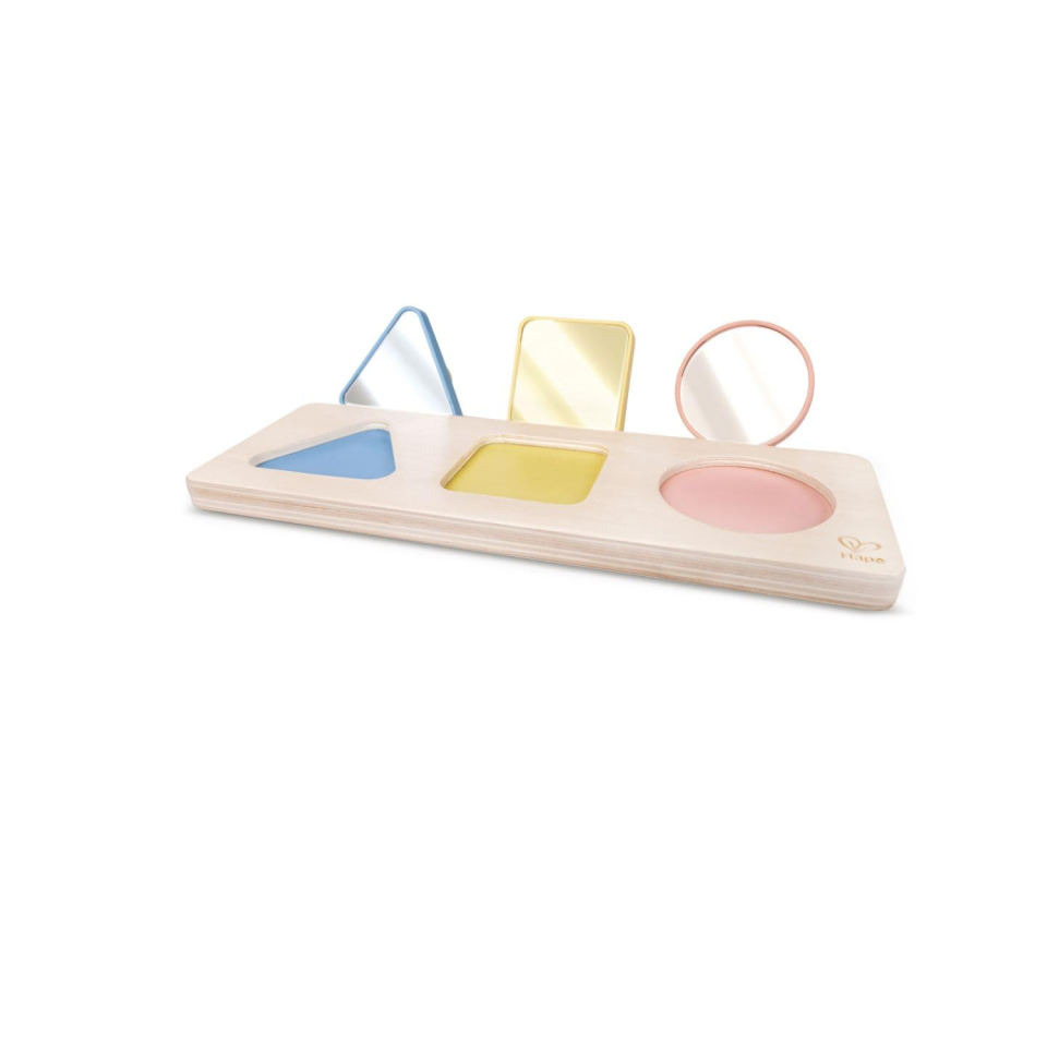 Hape Puzzle Montessori con Specchi in Riso per Neonati