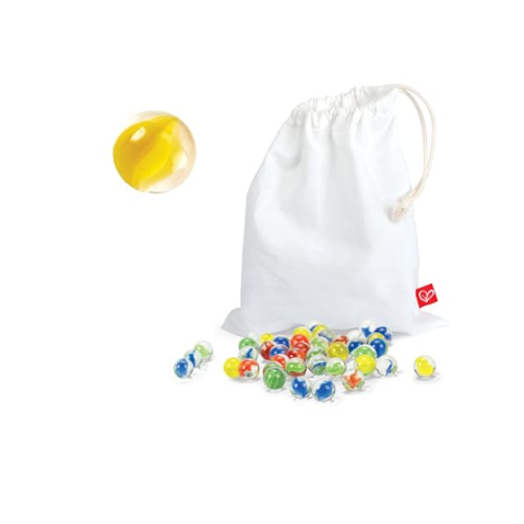 Hape Quadrilla – Set 50 Biglie in Vetro Colorate