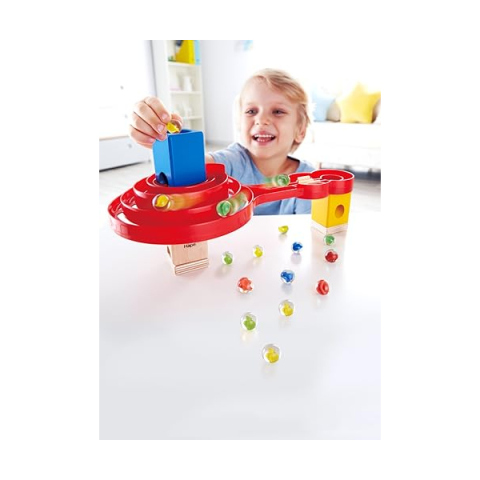 Hape Quadrilla – Set 50 Biglie in Vetro Colorate