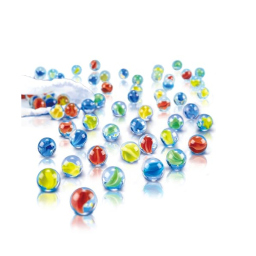 Hape Quadrilla – Set 50 Biglie in Vetro Colorate