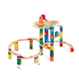 Hape Quadrilla Ciclone – Pista Biglie in Legno 198 Pezzi