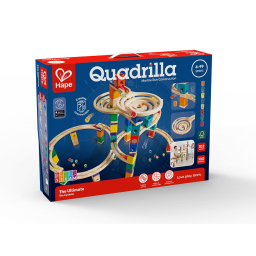 Hape Quadrilla Ciclone – Pista Biglie in Legno 198 Pezzi