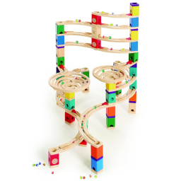 Hape Quadrilla Ciclone – Pista Biglie in Legno 198 Pezzi
