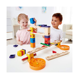 Hape Quadrilla Music Motion – Pista Biglie Musicale in Legno 96 Pezzi