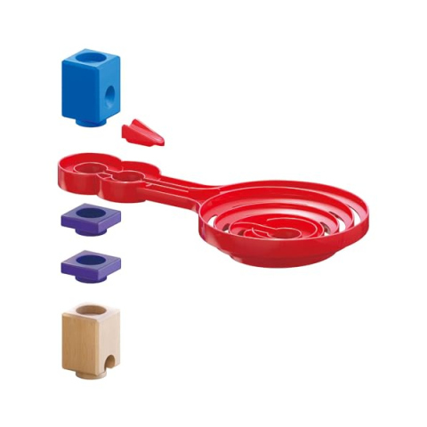 Hape Quadrilla Spirale Doppia – Pista Biglie in Legno