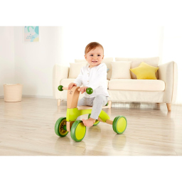 Hape Scooter in Legno a 4 Ruote – Cavalcabile dai 12 Mesi