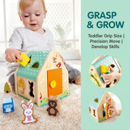 Hape Casetta Selezionatore di Forme con Animali