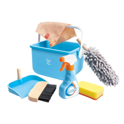 Hape Set Secchio Pulizie – Kit Imitazione in Legno per Bambini