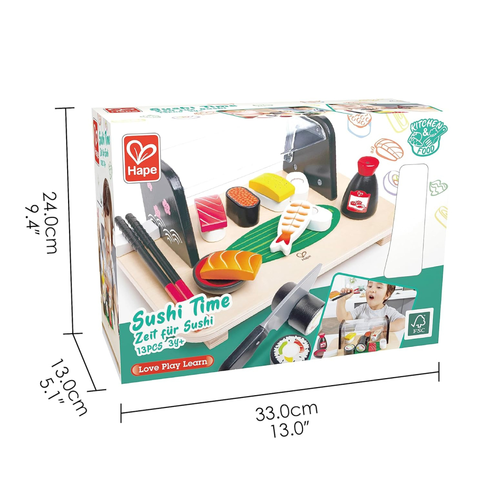 Hape Ora del Sushi – Set Cucina Giapponese in Legno