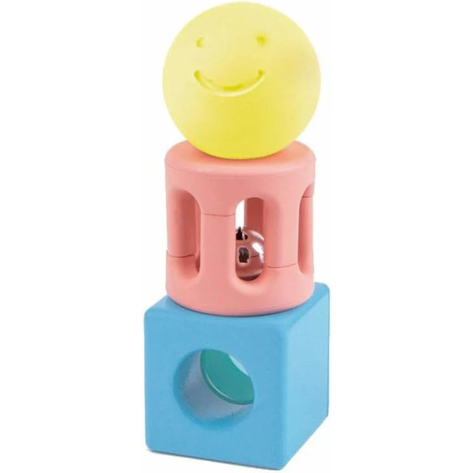 Hape Set Sonagli Geometrici in Riso per Neonati