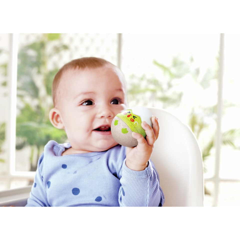 Hape Set Sonagli Pulcini Traballanti con Silicone BPA-Free