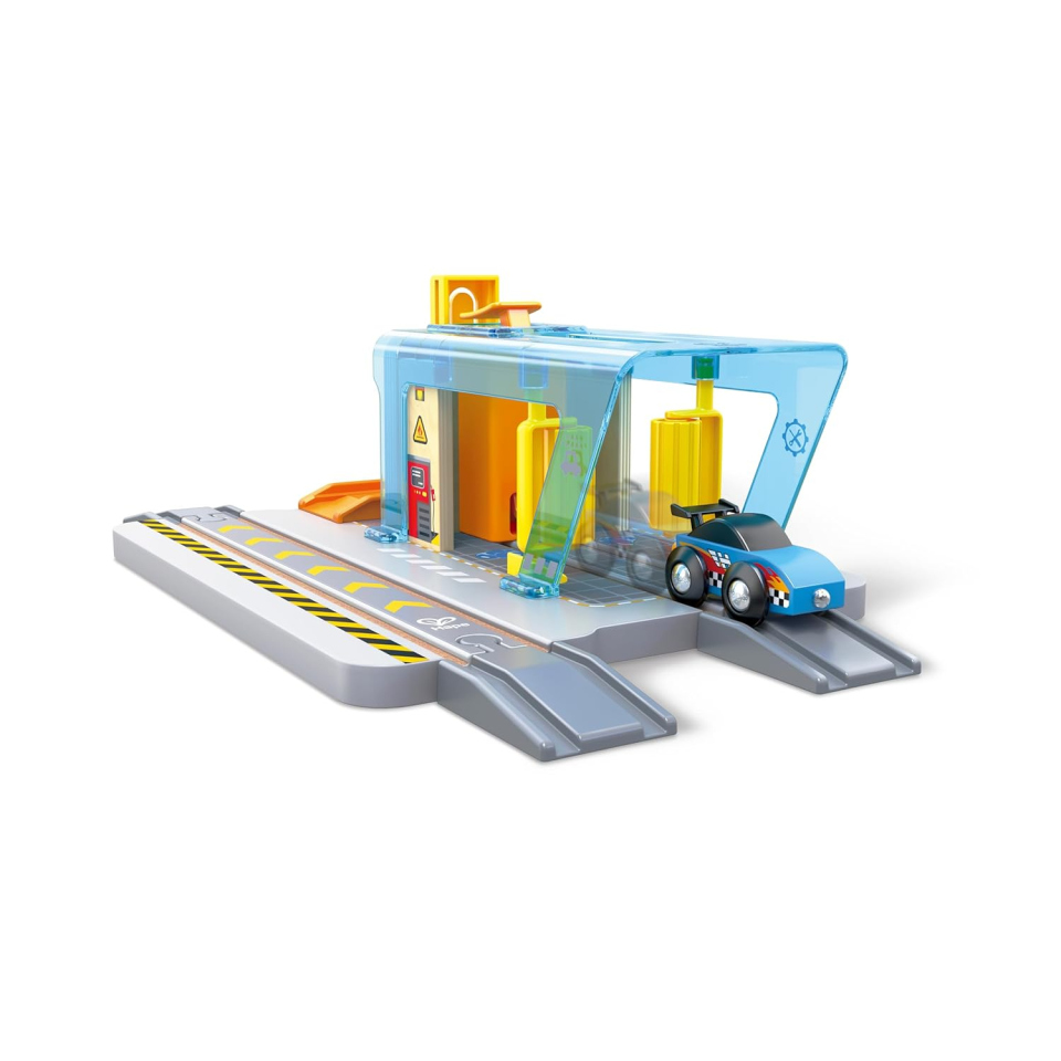 Hape Stazione Autolavaggio e Officina per Bambini