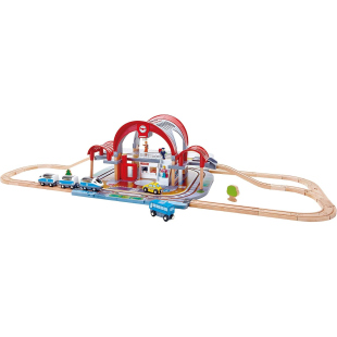Hape Stazione della Grande Città – Stazione Ferroviaria in Legno a Due Piani
