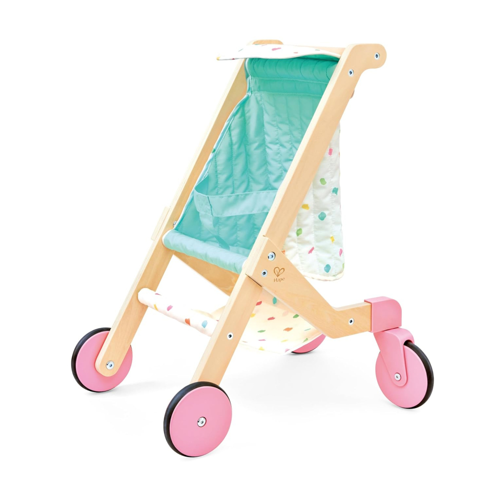 Hape Sweet Walks – Passeggino per Bambole in Legno