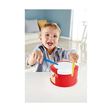 Hape Tamburo Suona con le Luci – Batteria Elettronica dai 12 Mesi