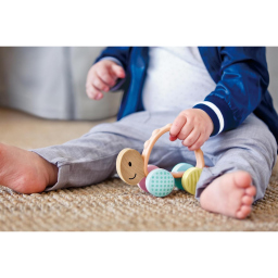 Hape Tartaruga Turbo – Gioco con Ruote Luminose e Maniglia in Silicone