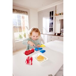 Hape Tasty Proteins – Set Alimenti in Legno per Bagnetto