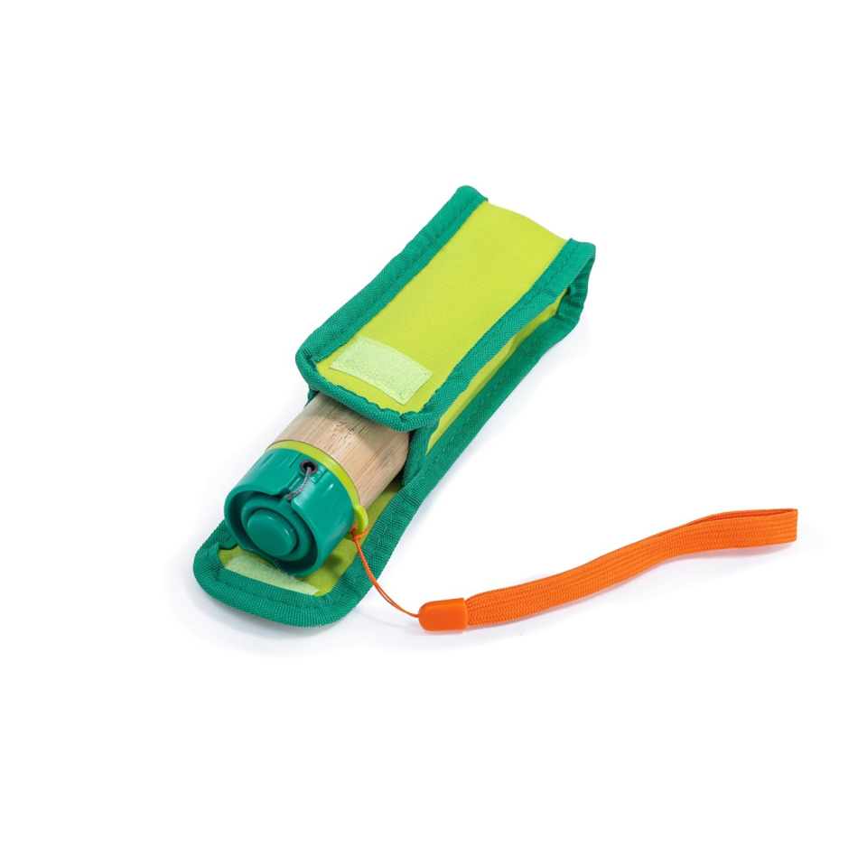 Hape Nature Fun Torcia a Manovella in Bambù – Senza Batterie, dai 4 Anni