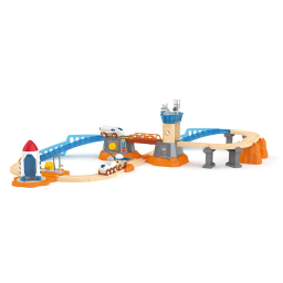 Hape Trenino in Legno Missione Spaziale Marte