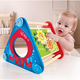 Hape Triangolo Multiattività Portatile – Centro Gioco 5 in 1