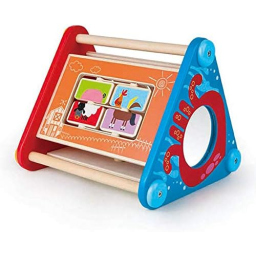 Hape Triangolo Multiattività Portatile – Centro Gioco 5 in 1