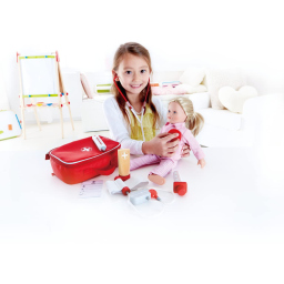 Hape Valigetta del Dottore in Legno – Set Gioco di Ruolo dai 3 Anni