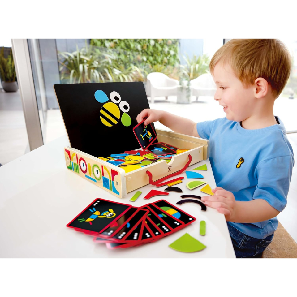 Hape Valigia Magnetica – Forme e Colori per Piccoli Creativi