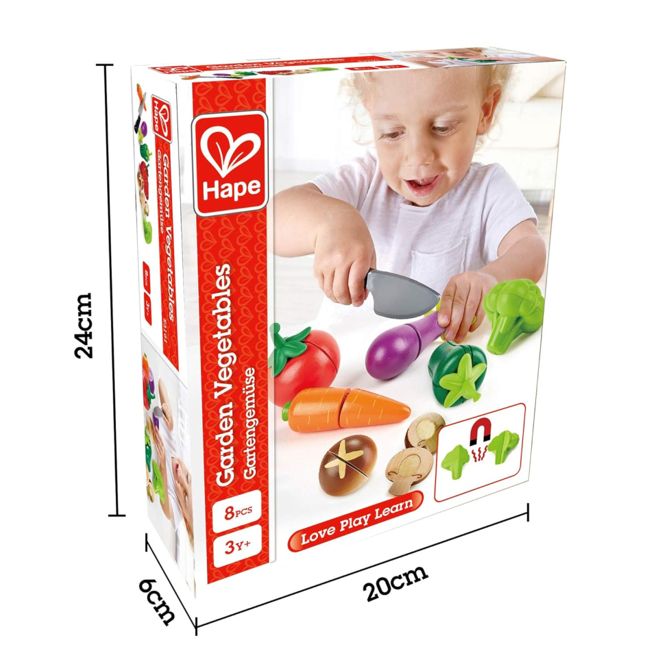 Hape Verdure dell'Orto – Set Gioco Bagnetto in Legno