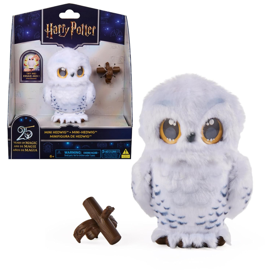 Harry Potter Edvige gufo interattivo mini, dai 6 anni