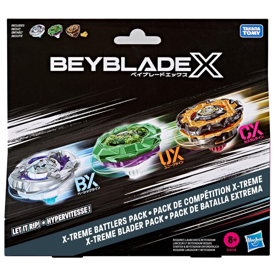 Hasbro Beyblade X Pack Trottole X-Treme da 8 anni