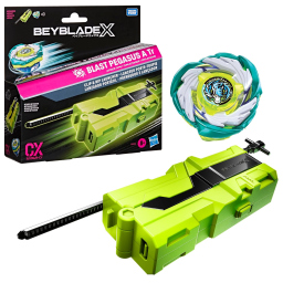Hasbro Beyblade X trottola Blast Pegasus con lanciatore