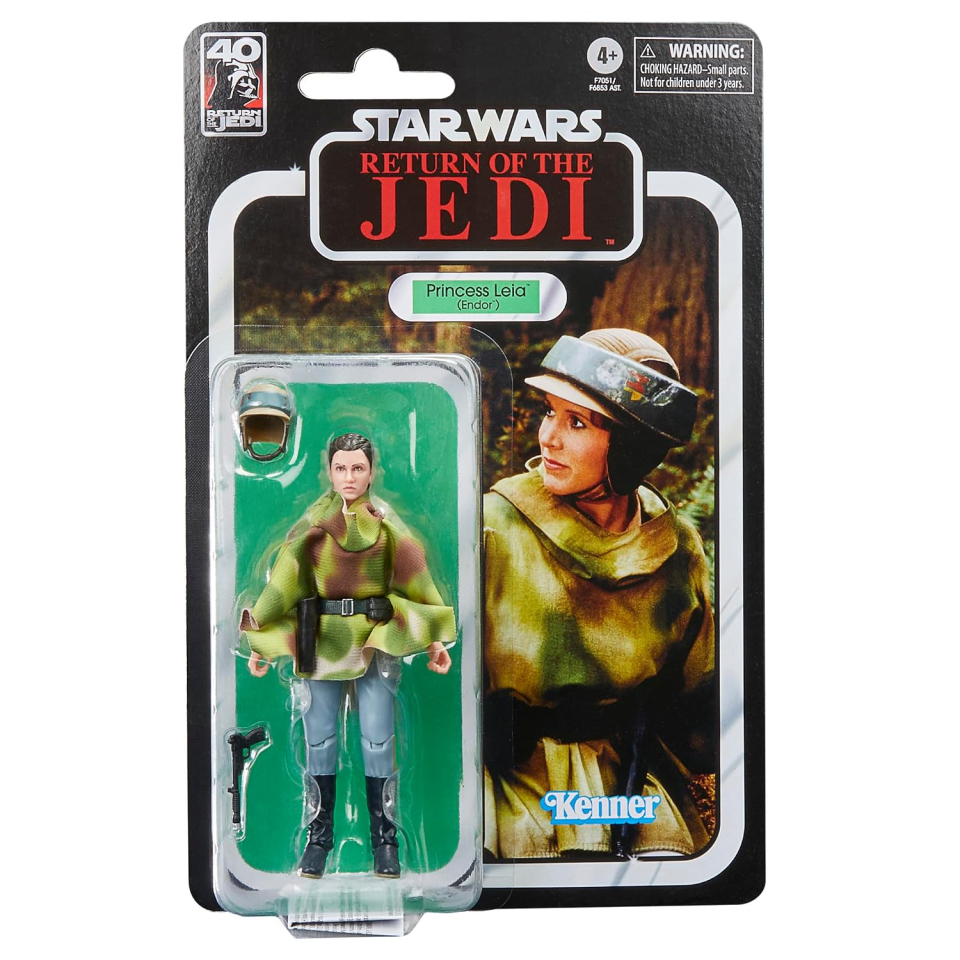 Hasbro The Black Series Principessa Leila Endor action figure