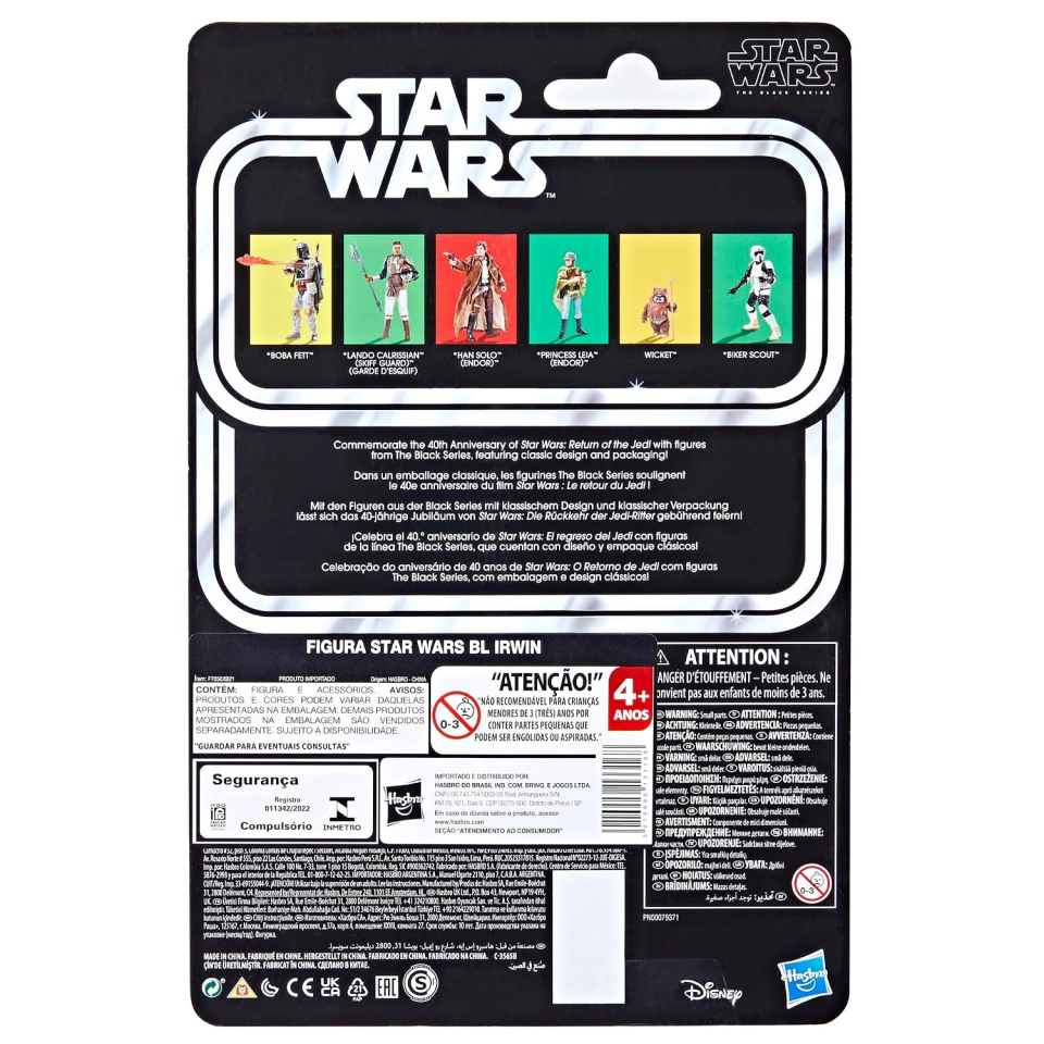 Hasbro The Black Series Principessa Leila Endor action figure