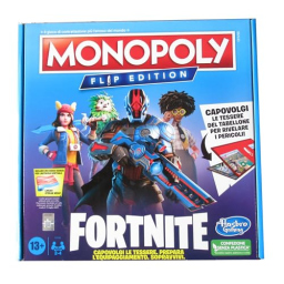 Hasbro Gaming Monopoly Fortnite con tessere capovolgibili