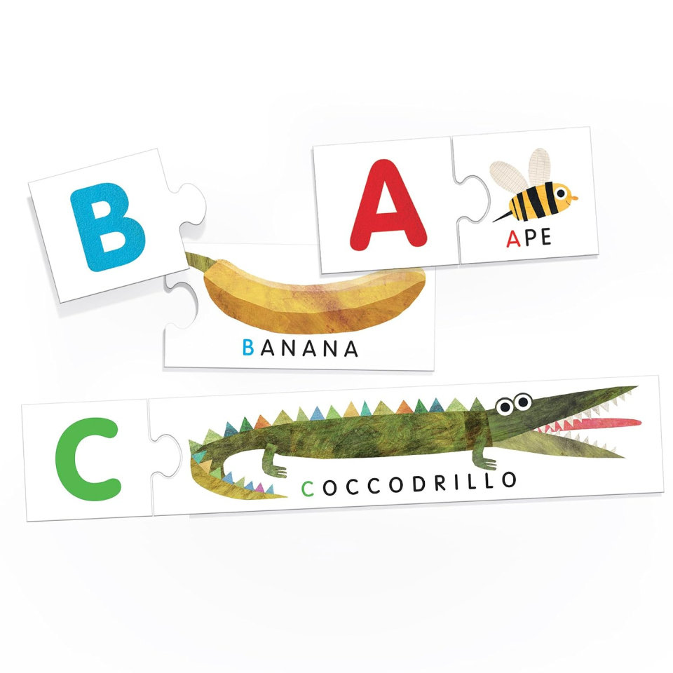 Headu Alfabeto Tattile, gioco educativo Montessori 3-6 anni