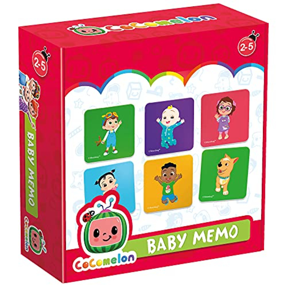 Headu CoComelon Baby Memo con 50 carte grandi