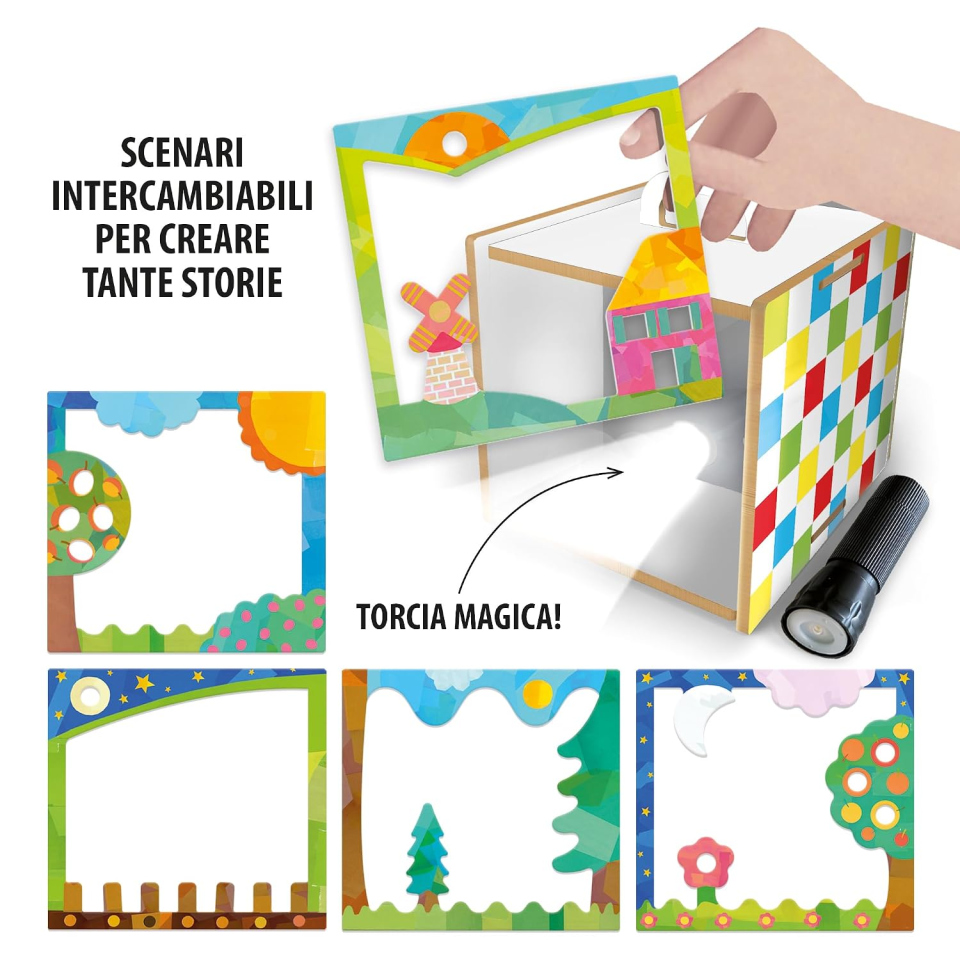Headu Cubo Magico Crea Storie con spettacolo di ombre
