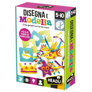 Headu Disegna e Modella gioielli, kit 5-10 anni
