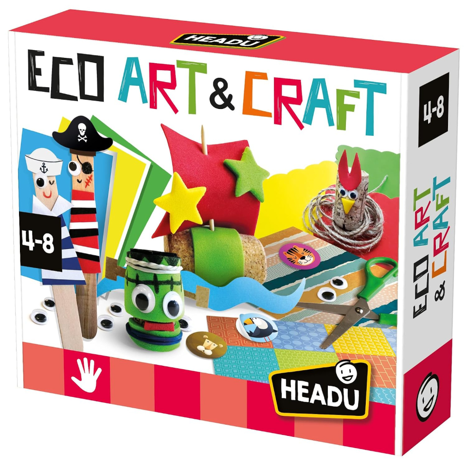 Headu Eco Art & Craft kit creativo 4-8 anni