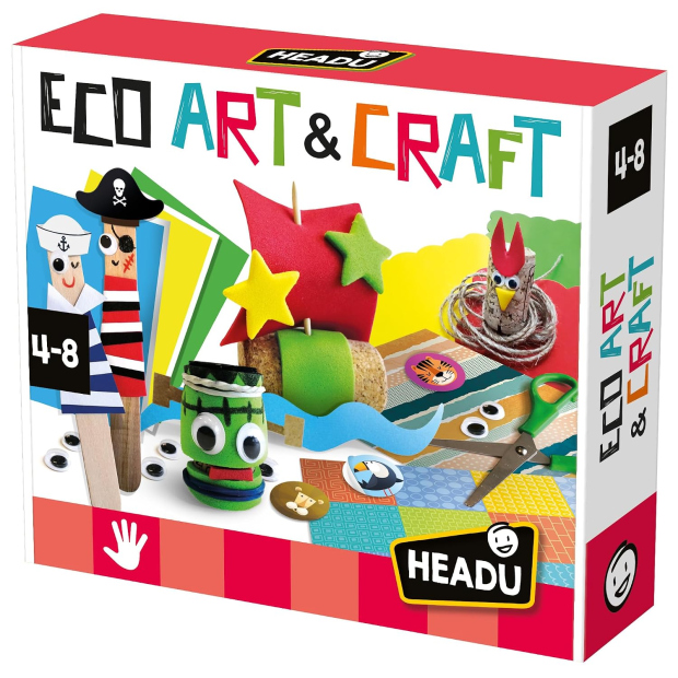 Headu Eco Art & Craft kit creativo 4-8 anni