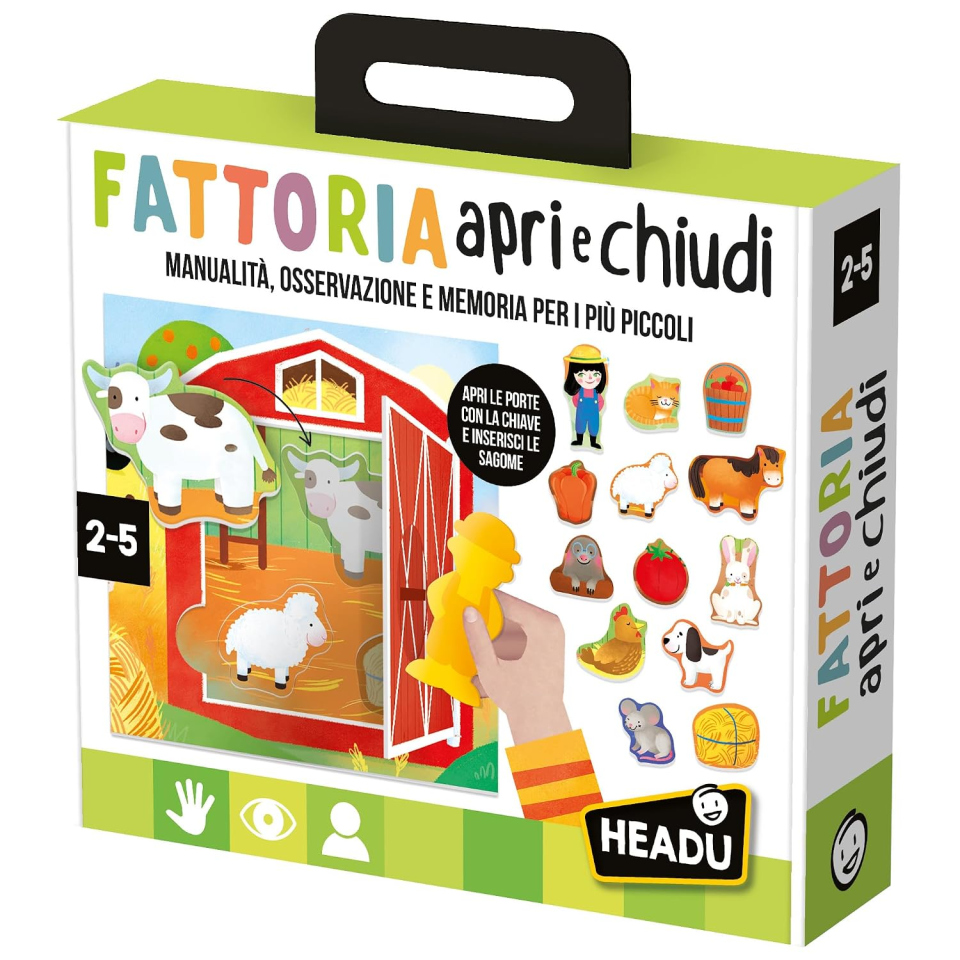 Headu Fattoria Apri e Chiudi Montessori dai 2 anni