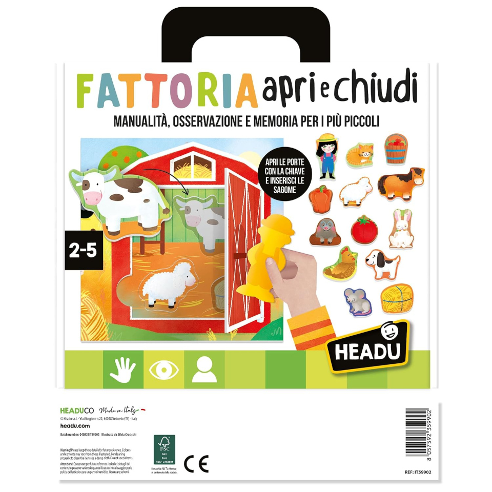 Headu Fattoria Apri e Chiudi Montessori dai 2 anni