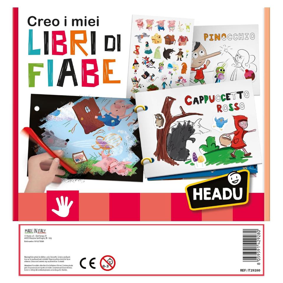 Headu Creo i miei libri di fiabe 4-8 anni