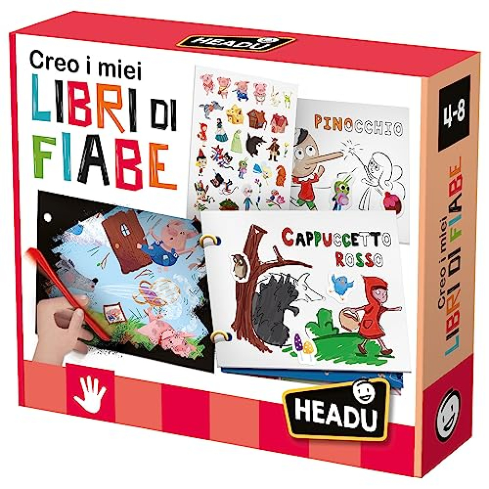 Headu Creo i miei libri di fiabe 4-8 anni