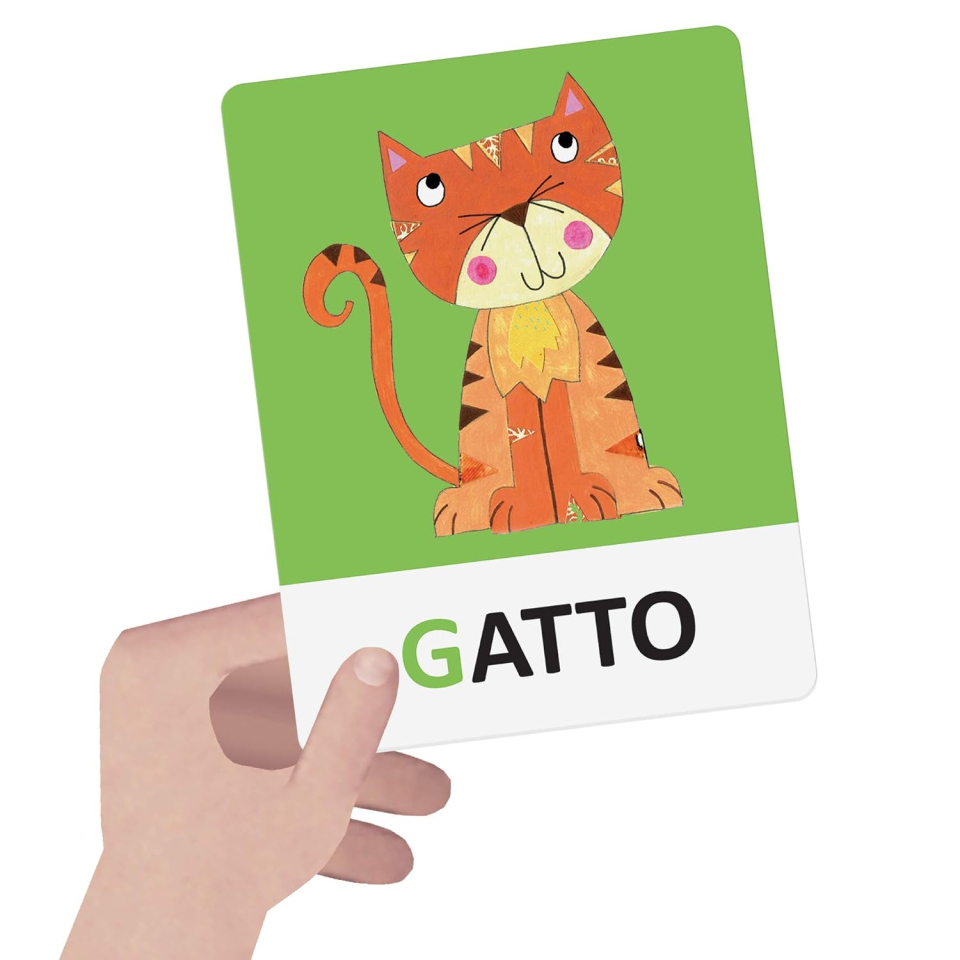 Headu Maxi Flashcards alfabeto Montessori dai 2 anni