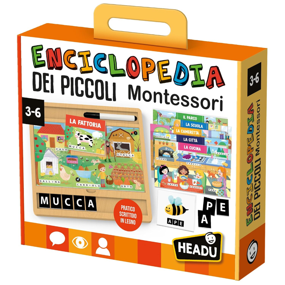 Headu Montessori Scrivere, Leggere e Conoscere le Parole