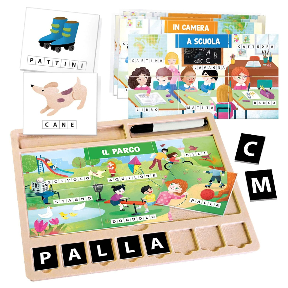 Headu Montessori Scrivere, Leggere e Conoscere le Parole